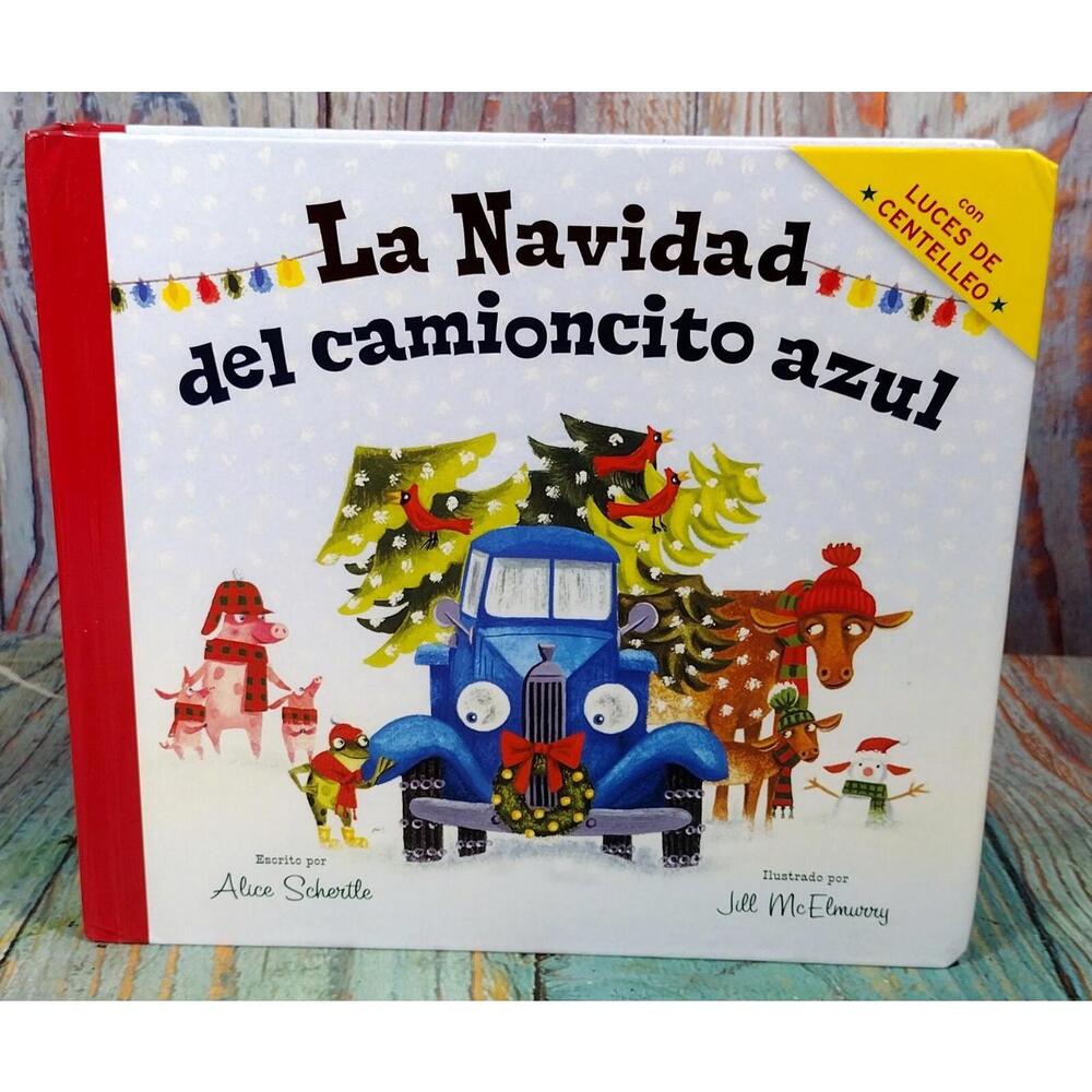 La Navidad del Camioncito Azul - Children's Christmas Book with‎ Lights